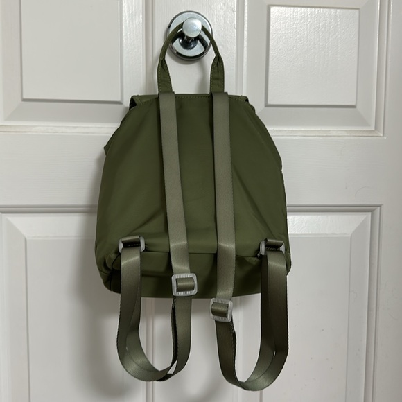 Green Nylon Mini Backpack - Picture 3 of 6